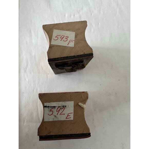 Lot Of 2 Horses Equestrian Wood Mounted Rubber Stamp Crafting #4063 - Picture 5 of 6